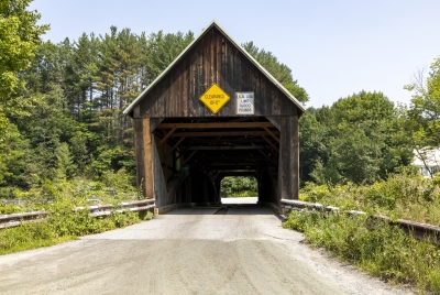 Lincoln Covered Bridge Woodstock VT